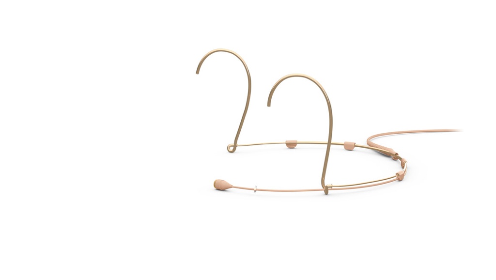 DPA 4066 CORE Omni Headset Mic, Beige, TA4F Mini-XLR