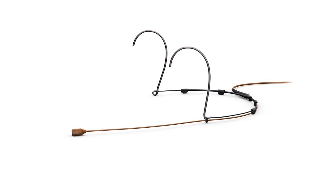 DPA 4088 CORE Directional Headset Mic, Brown, MicroDot, Small