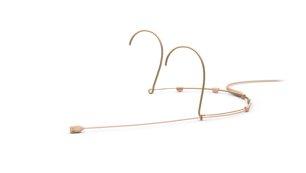 DPA 4088 CORE Directional  Headset Mic, Beige, TA4F Mini-XLR, Small