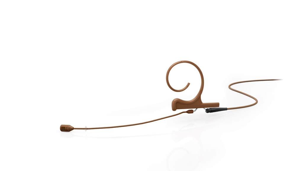 DPA 4288 CORE Directional Flex Earset Mic, 100 mm Boom, Brown, MicroDot