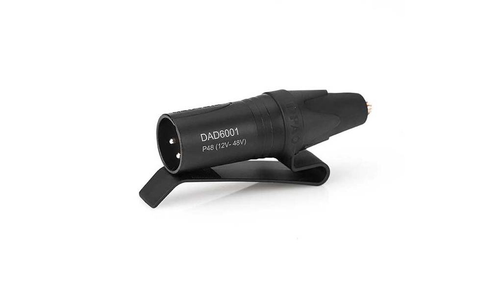 DPA Adapter for MicroDot to 3-pin XLR with Belt Clip