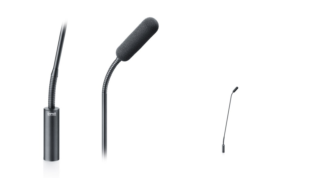 DPA 4098 CORE Supercardioid Mic, Black, XLR, 47 cm (18 in) Boom, top and bottom Gooseneck