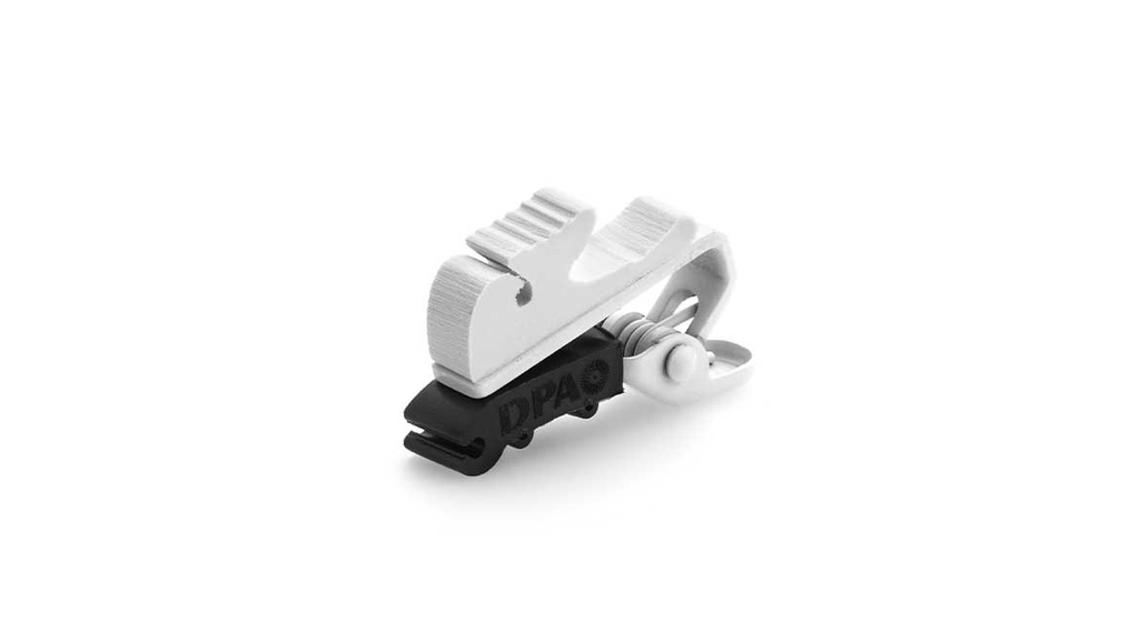 DPA Clip, White, 10 pcs