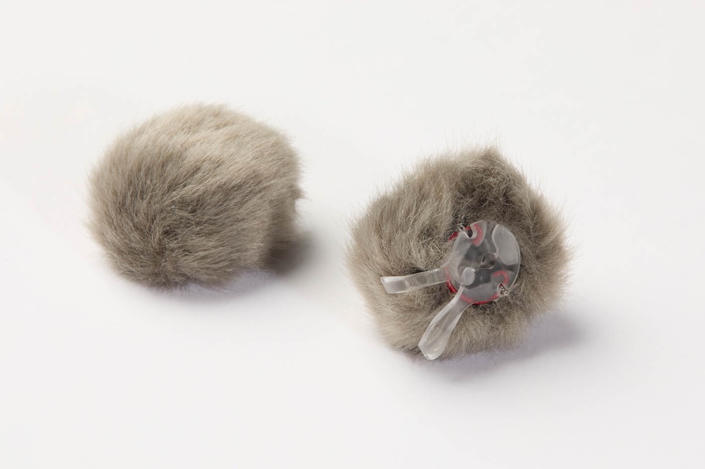 DPA Fur Windscreen, Gray, Small