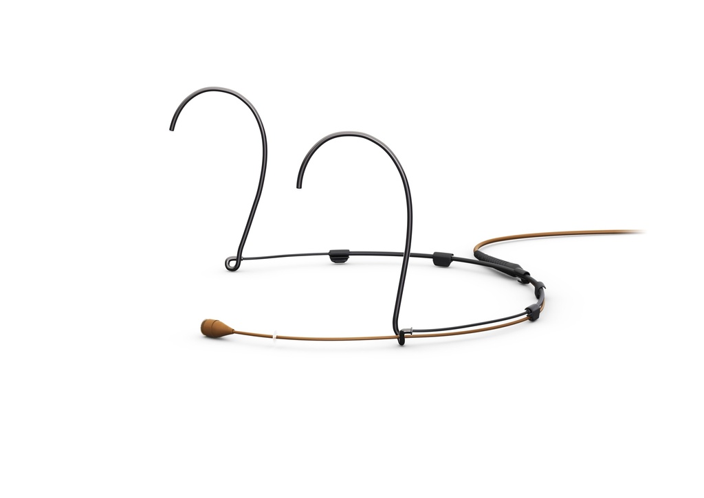 DPA 4066 CORE+ Omni Headset Mic, Brown, TA4F Mini-XLR