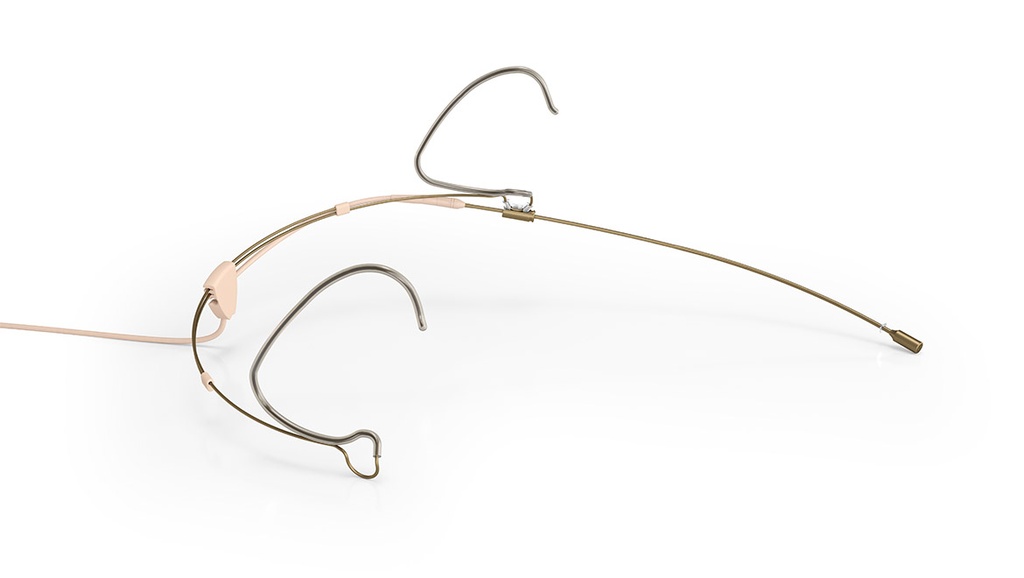 DPA 6066 CORE Omni Headset Mic, Beige, MicroLock