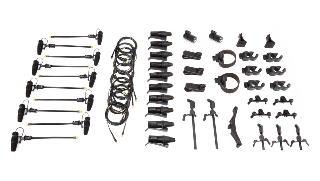 DPA 4099 CORE+ Rock Touring Kit, 10 Mics and accessories, Extreme SPL, Cardboard box