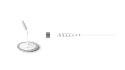 [4098DCDW00015] DPA 4098 CORE Supercardioid Ceiling Mic, 16 cm (6 in), White,  MicroDot