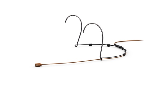 [4088DCAC03LHS] DPA 4088 CORE Directional Headset Mic, Brown, 3-pin LEMO, Small