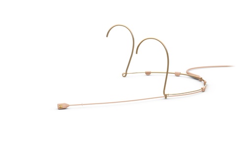 [4088DCAF10LHS] DPA 4088 CORE Directional  Headset Mic, Beige, TA4F Mini-XLR, Small