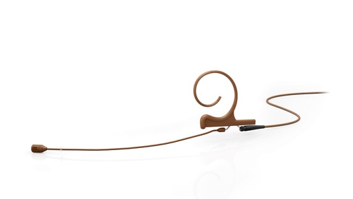 [4288DCFC03LE] DPA 4288 CORE Directional Flex Earset Mic, 120 mm Boom, Brown, 3-pin LEMO
