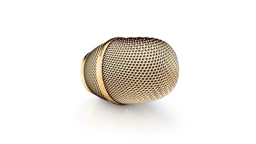 [DUA0710G] DPA Vocal Mic Grid, Complete Assembly, Gold finish
