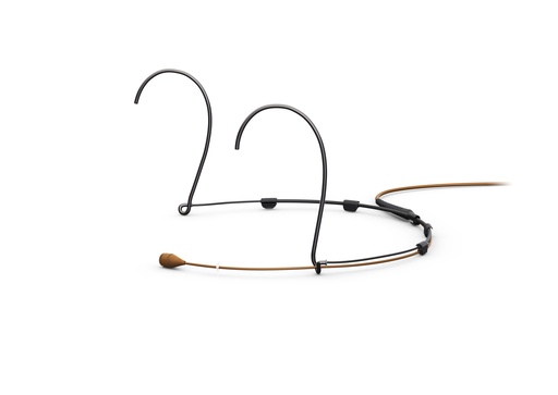 [4066OPAC10LH] DPA 4066 CORE+ Omni Headset Mic, Brown, TA4F Mini-XLR
