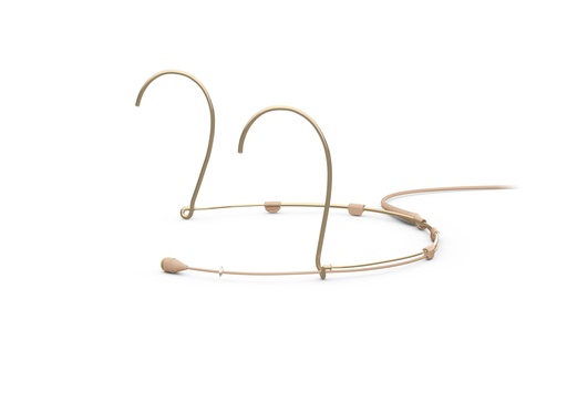 [4066OPAF03LH] DPA 4066 CORE+ Omni Headset Mic, Beige, 3-pin LEMO