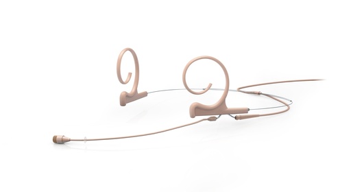 [4266OPFF10MH] DPA 4266 CORE+ Omni Flex Headset Mic, 90 mm Boom, Beige, TA4F Mini-XLR