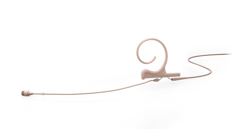 [4266OPFF90LE] DPA 4266 CORE+ Omni Flex Earset Mic, 110 mm Boom, Beige, MicroLock